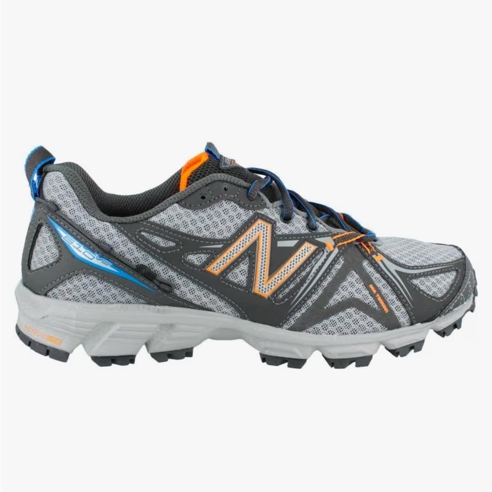 New Balance Men's 610 V2 Grey/Orange Trail running shoes size 7